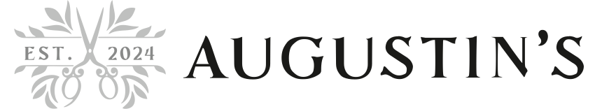 Augustins Logo Breit_Dunkel Augustins by M Augustin_ Logoschrift breit dunkel